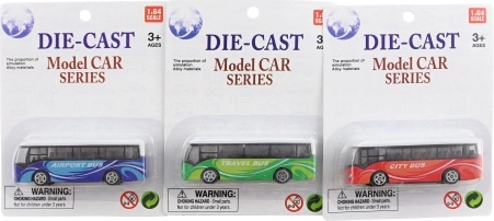 Fém busz 9 cm