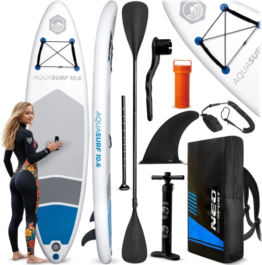 Felfújható paddleboard AQUASURF 10'6 (320 × 84 × 15 cm) szett