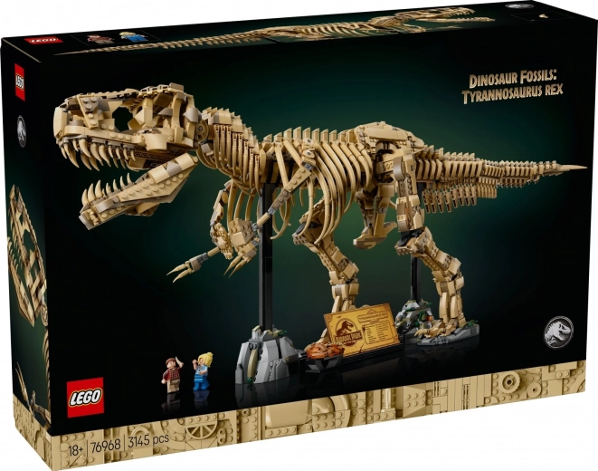 LEGO Jurassic World T. rex csontváz – gyűjtői modell felnőtteknek