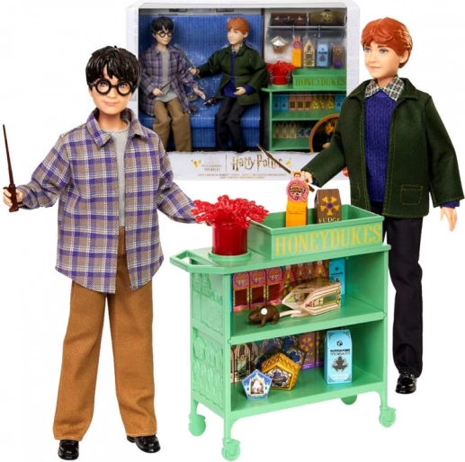 Harry Potter és Ron Weasley a Roxfort Expresszen - babaszett