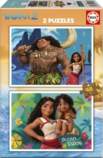 EDUCA Puzzle Vaiana 2, 2x48 darab