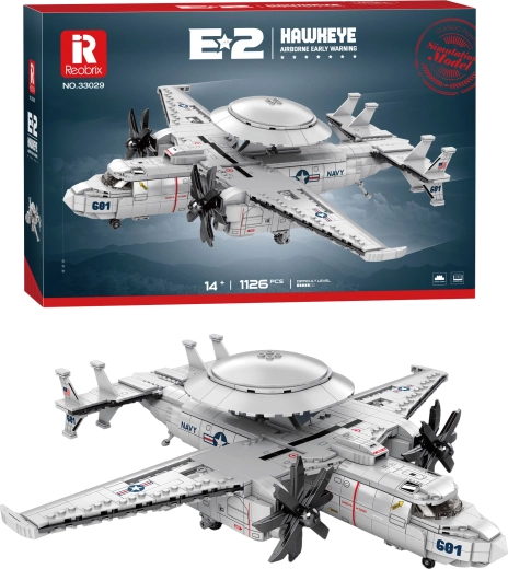 E-2C Hawkeye korai előrejelző repülőgép építőkészlet (1126 db elem)