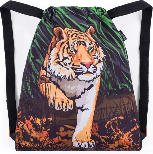 Bagmaster iskolai zsák uzsonnához és tornához BETA 24 B – tigris