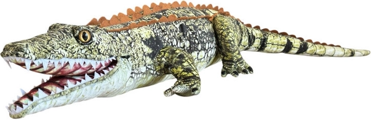 Plüss krokodil szürke 90 cm