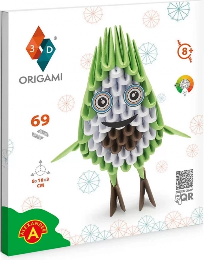 Alexander kreatív origami 3D készlet – avokádó