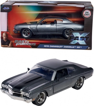 1970-es Chevrolet Chevelle SS autómodell a Halálos iramban filmből 1:24 méretarányban