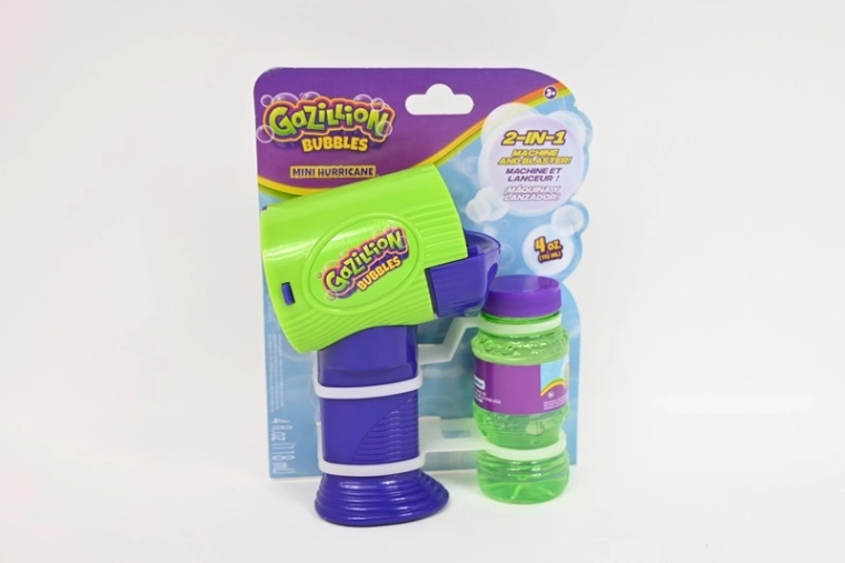 Gazillion Mini Hurricane automata, elemes mini buborékfújó