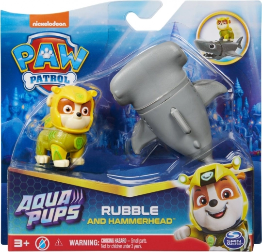 Mancs őrjárat Aqua vízi barátok Rubble