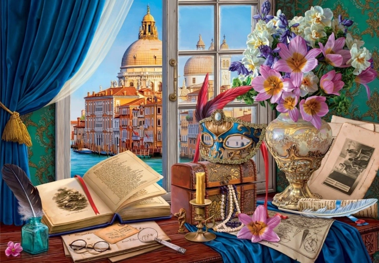Bluebird puzzle Velencei csendélet 1000 darab