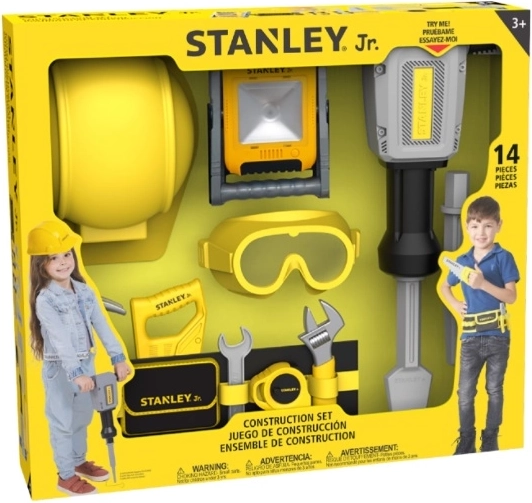 Stanley Jr. szerszámkészlet kis építőknek (14 db)