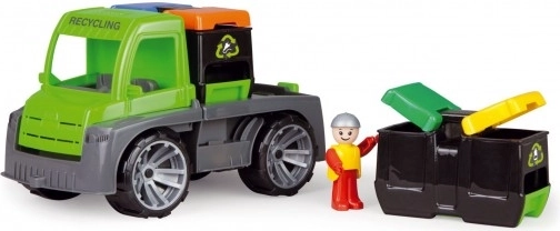 Lena Truxx újrahasznosító autó konténerekkel