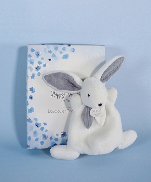 Doudou Plüss Nyuszi Ajándékdobozban