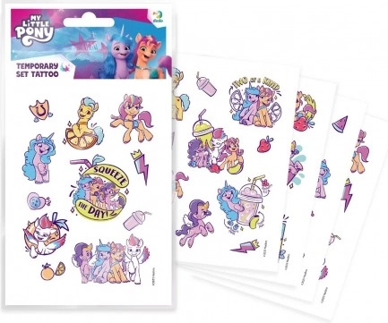 ideiglenes tetoválás My Little Pony – 4 ív