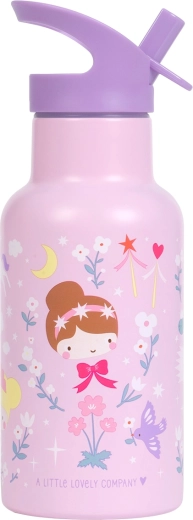 A Little Lovely Company rozsdamentes acél ivópalack hercegnők 350 ml