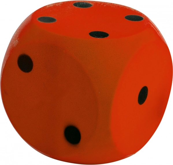 Androni puha habszivacs kocka 10 cm – piros
