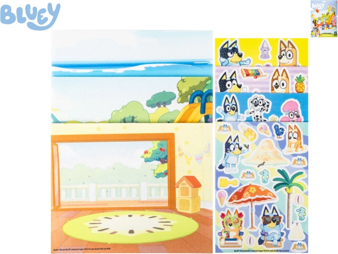 Bluey saját jelenetkészítő készlet