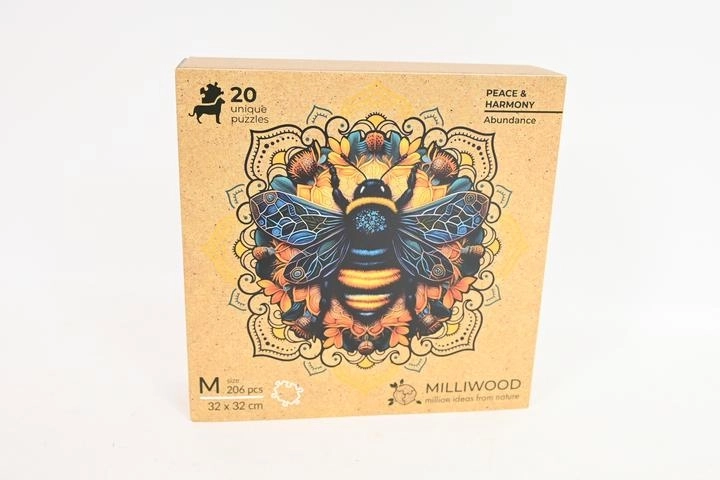 Milliwood Peace and Harmony fa puzzle – méhecske