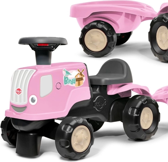 FALK Birdy Farm traktor utánfutóval, 1–3 éves gyerekeknek