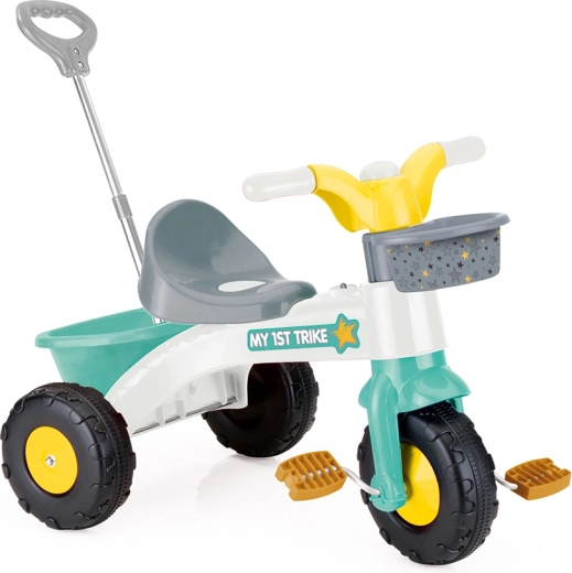 DOLU My First Trike gyermek háromkerekű kerékpár vezetőrúddal