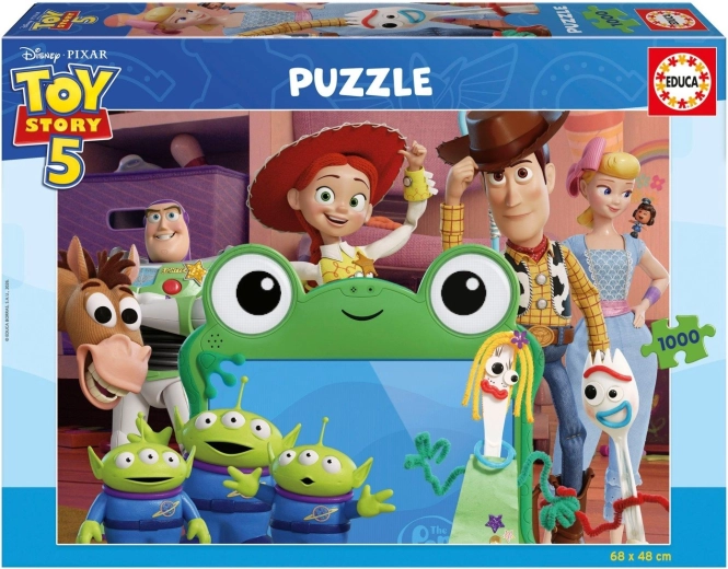 Educa puzzle Toy Story 5: A játékok története, 1000 darabos