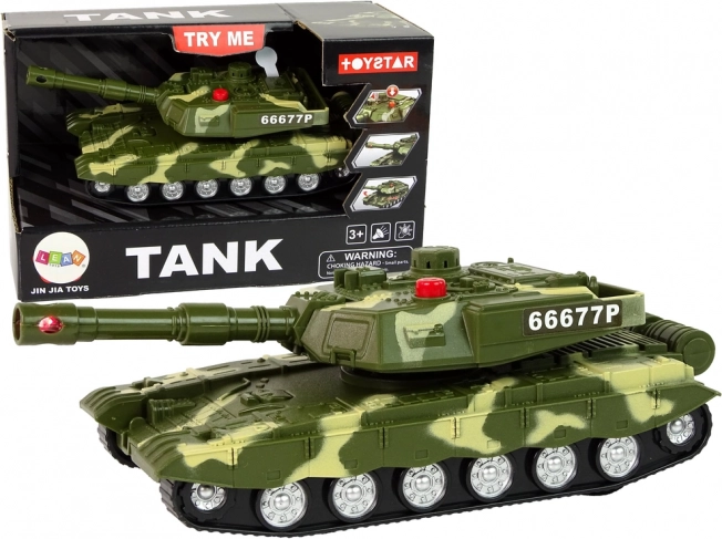 Frikciós Meghajtású, Hang- és Fényhatású Katonai Tank
