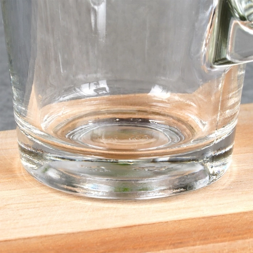 Tartós, vastagfalú üveg