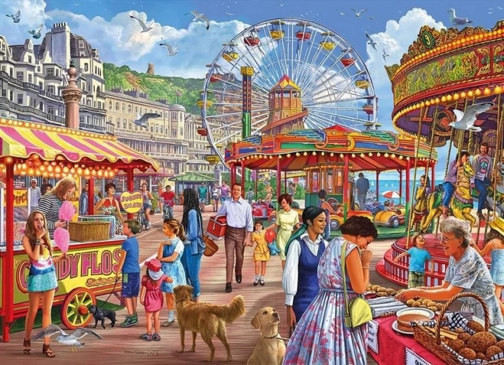 Gibsons puzzle Hastingsi sétány 1000 darab