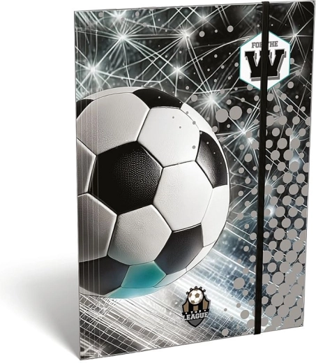 LizzyCard Top League iratrendező mappa A4, lapos gumipánttal