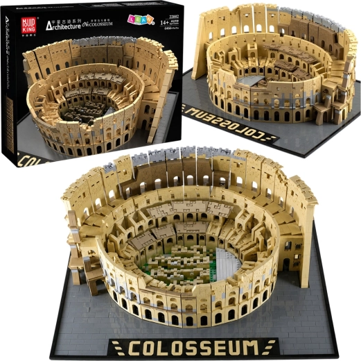 A római Colosseum építőkocka-készlet (6466 db)