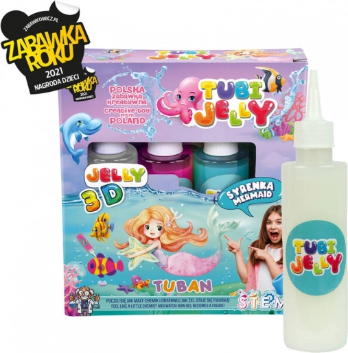 Tuban Tubi Jelly – készlet Sellőlány akvárium