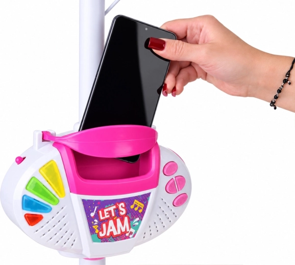 Telefontartó és audiobemenet