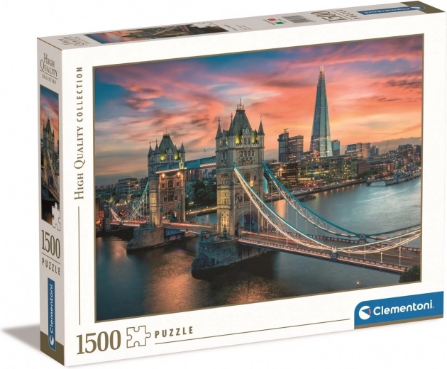1500 darabos CLEMENTONI puzzle – London alkonyatkor