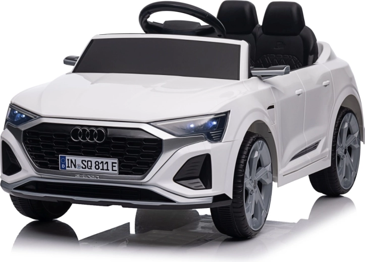 Gyerek elektromos kisautó Audi SQ8 fehér