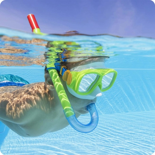 Ergonomikus snorkel fröccsenés elleni védelemmel