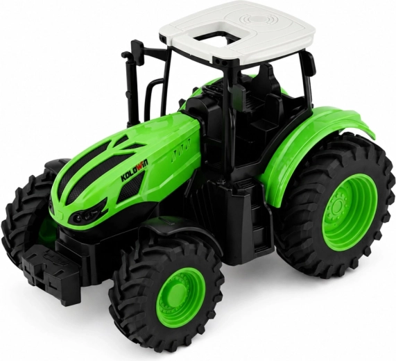 Valósághű 1:24-es traktor nagy terepkerekekkel