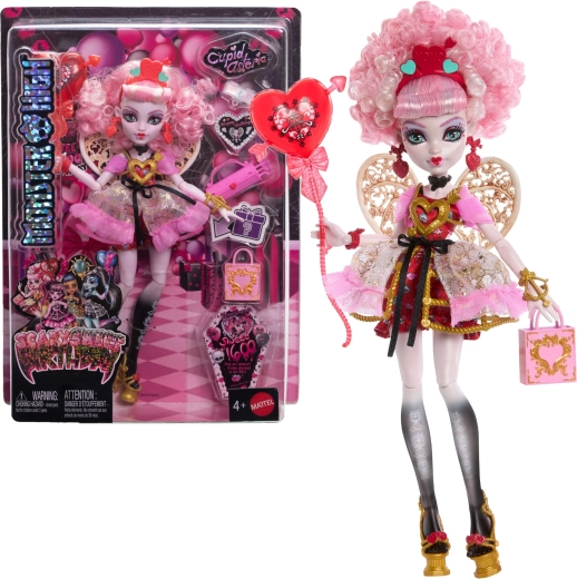 Monster High Cupid Asteria Kísértetiesen édes születésnapok baba kiegészítőkkel