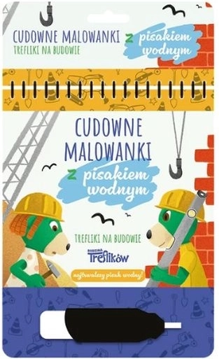 Treflik a építkezésen – varázslatos kifestő vízzel tölthető filccel