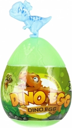 Színes tojás dinoszaurusszal