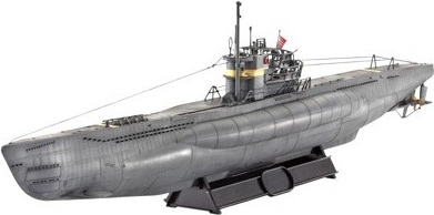 Műanyag modell német TYPE VII C/41 tengeralattjáróból