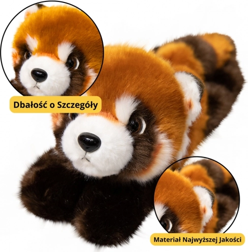 Plüss pandás kulcstartó