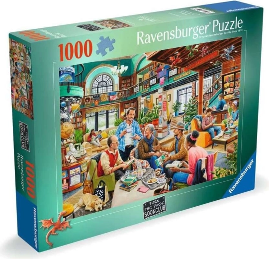 Ravensburger puzzle Könyvklub „Lapozz” 1000 darabos