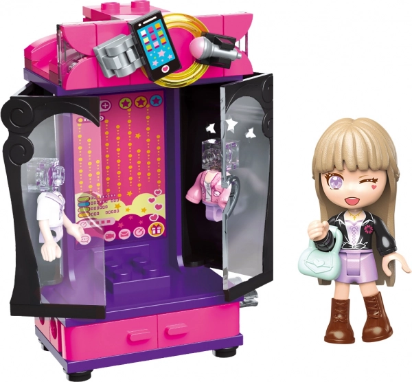 Qman UNA gardróbszekrény – hostess építőkészlet