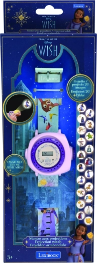 Lexibook Disney Wish digitális vetítős karóra 20 képpel