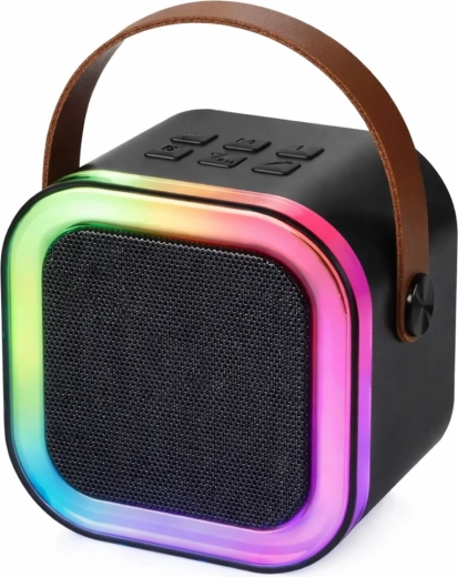 Kompakt hangszóró LED effektekkel