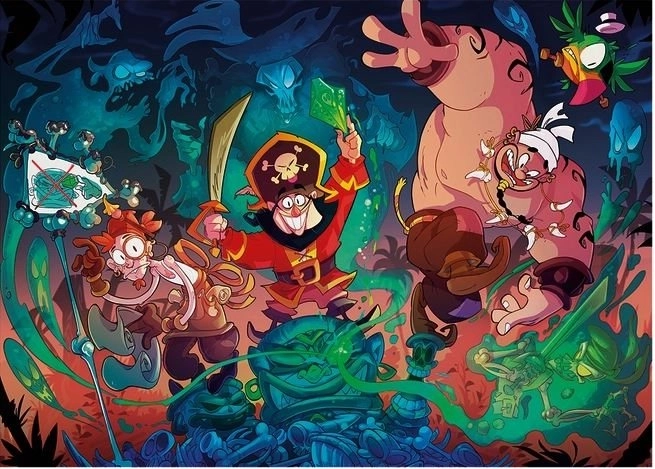 Clementoni Puzzle Ahoy Kalózok! 60 Darab