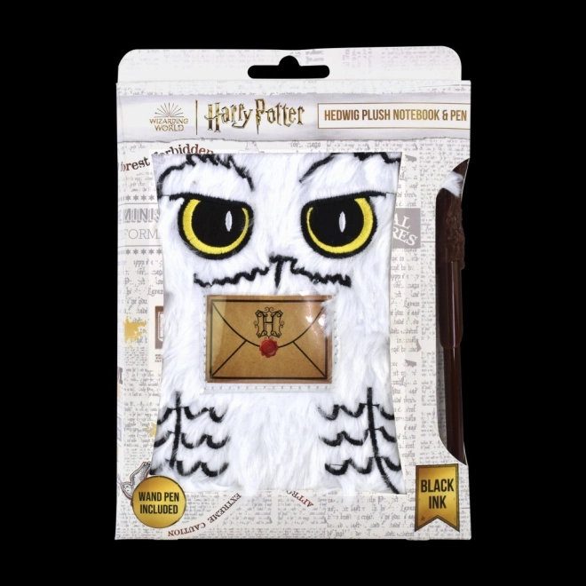 Harry Potter Hedvig jegyzettömbök tollal