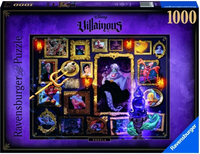 Ravensburger puzzle Villainous: Ursula 1000 darab