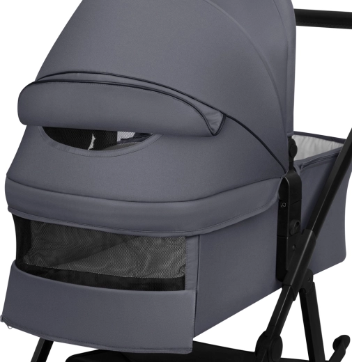 XXL mély mózeskosár 3D panorámás szellőzéssel