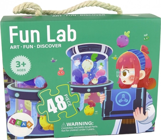 Gyerek laboratóriumos kirakó – 48 darab
