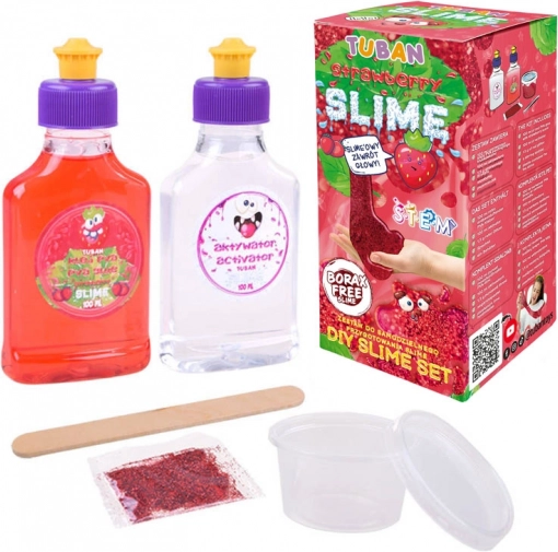 Tuban Super Slime Készlet Eper